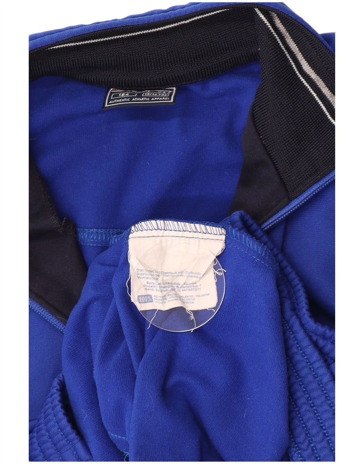 Champion Veste de Survêtement Garçon 13-14 ans Bleu Marine Polyester