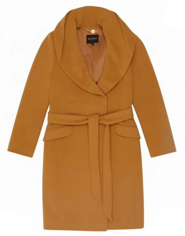 Hobbs Manteau Femme UK 12 Angora Beige Moyen
