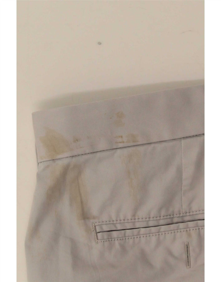 Marks & Spencer Short chino Blue Harbour W36 pour homme en coton gris moyen