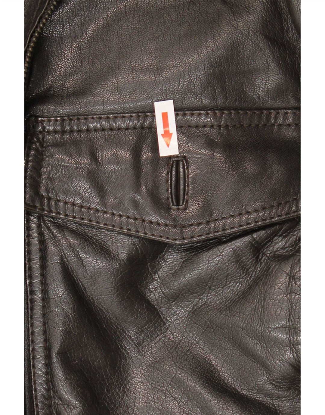 Conbipel Veste en Cuir Homme IT 52 Large Noir