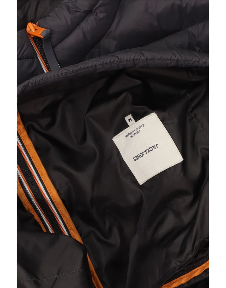 JACK & JONES Veste matelassée pour homme UK 38 Gris moyen