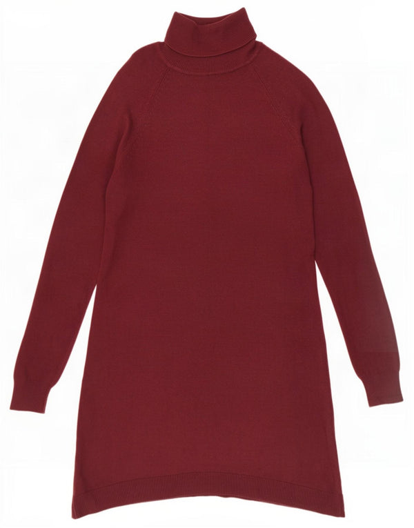 Marks & Spencer Robe pull pour femme UK 8 Petite Viscose Bordeaux