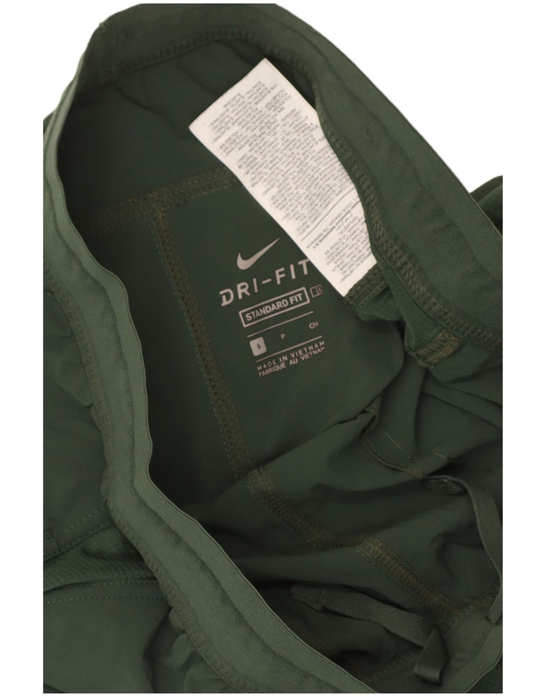 Nike Short de sport Dri Fit Standard pour homme, petit, vert, polyester