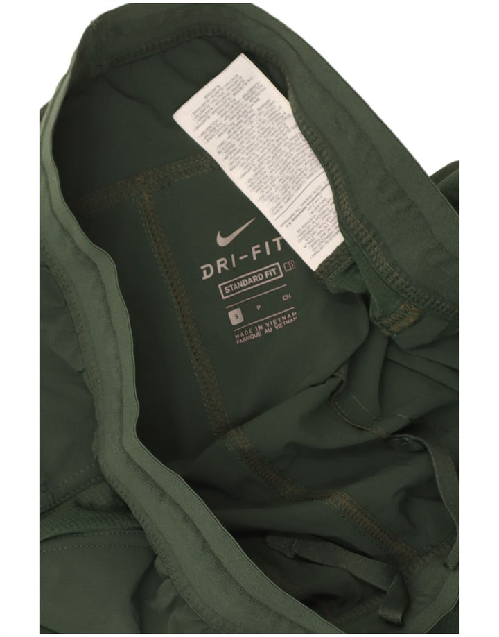 Nike Short de sport Dri Fit Standard pour homme, petit, vert, polyester