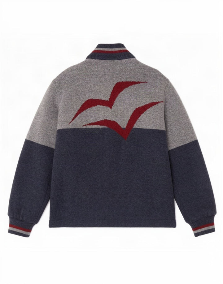 Colmar Veste réversible graphique pour homme IT 52 XL Bleu marine Colourblock