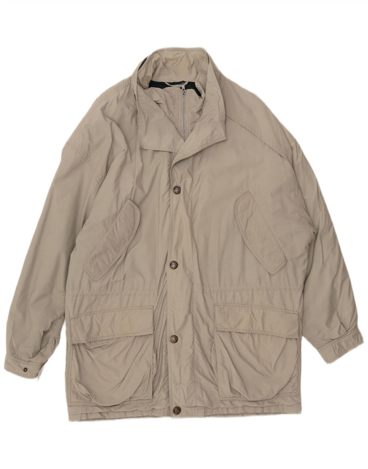 BUGATTI Manteau Coupe-Vent Gore-Tex Homme IT 50 Grand Coton Gris