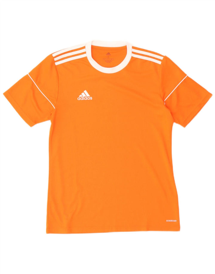 Adidas Hommes Aeroready T-Shirt Haut Petit Orange Polyester