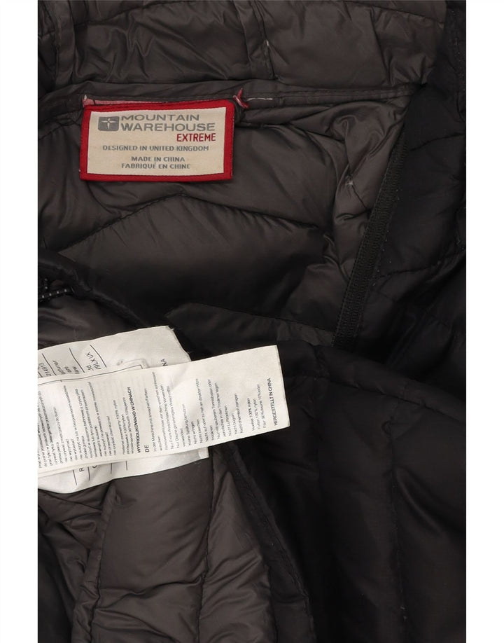 MOUNTAIN WAREHOUSE Veste matelassée à capuche pour hommes UK 42 XL Noir Polyester