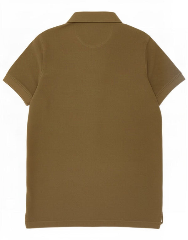 Massimo Dutti Polo Homme Petit Kaki Coton