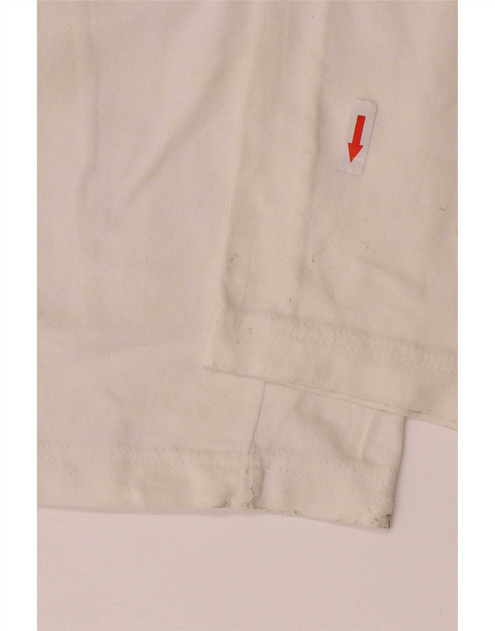 Champion Pantalon de survêtement pour femme UK 12 Medium White Cotton