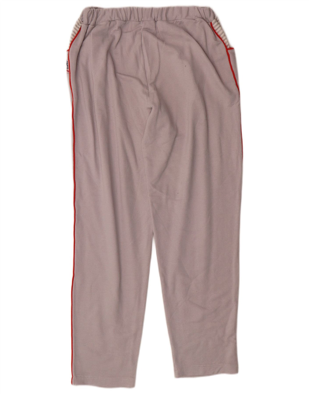 LOTTO Pantalon de Survêtement Femme IT 46 Large Gris Coton