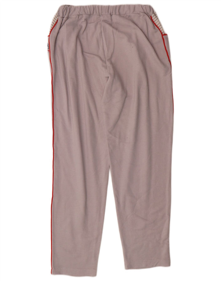 LOTTO Pantalon de Survêtement Femme IT 46 Large Gris Coton