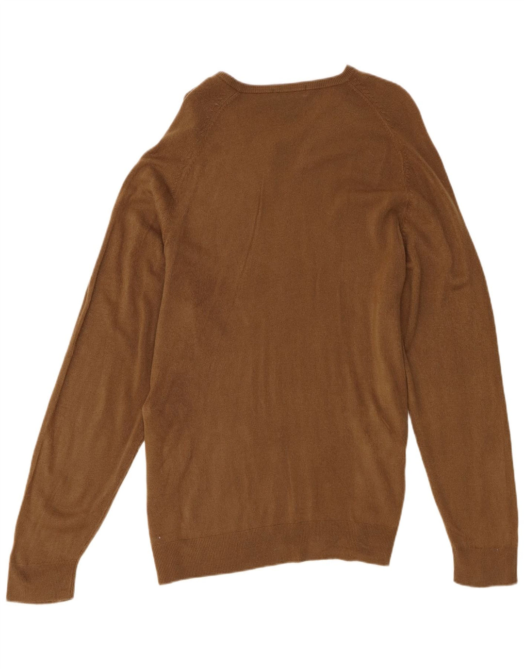 Marks & Spencer Pull col V pour homme en acrylique marron Taille L