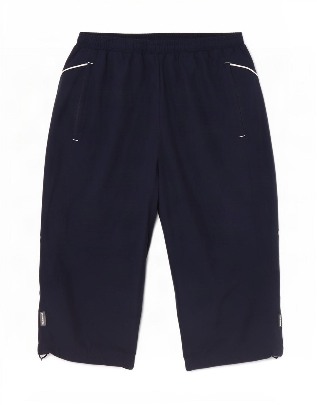 Reebok Pantalon de Survêtement Capri Homme Bleu Marine Petit Polyester