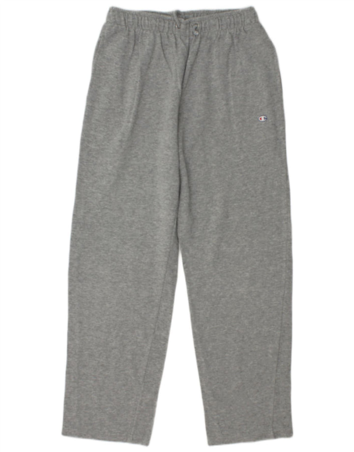 CHAMPION Womens Tracksuit Trousers UK 14 Medium  Grey Cotton