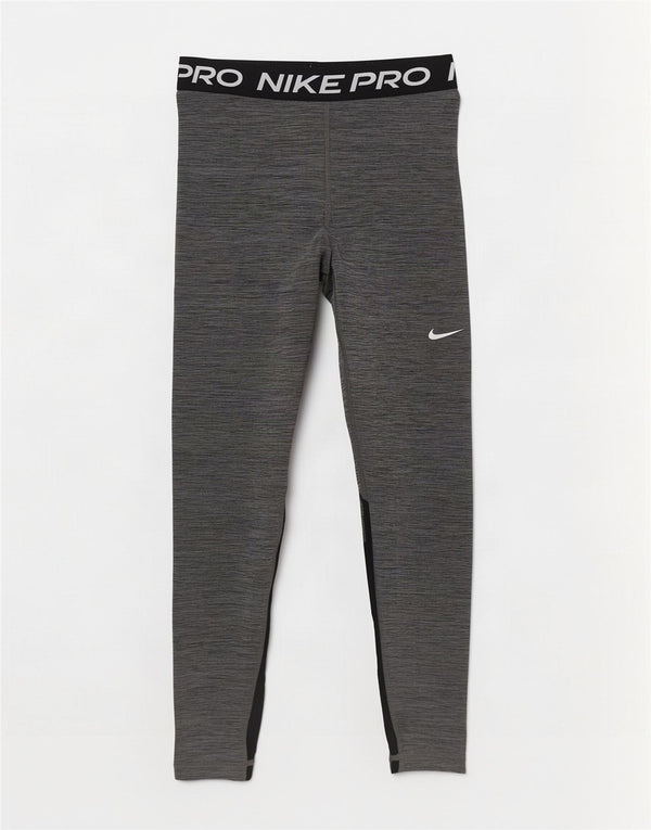 Nike Womens Dri Fit Graphic Leggings XS W24 L32 Grey Colourblock Polyester