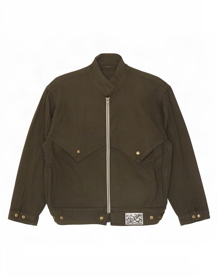 vintage Mens Bomber Jacket UK 40 Grand Kaki