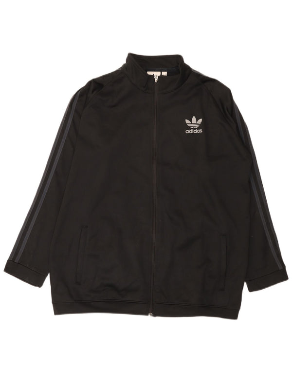 Adidas Veste de survêtement pour homme XL Noir Polyester