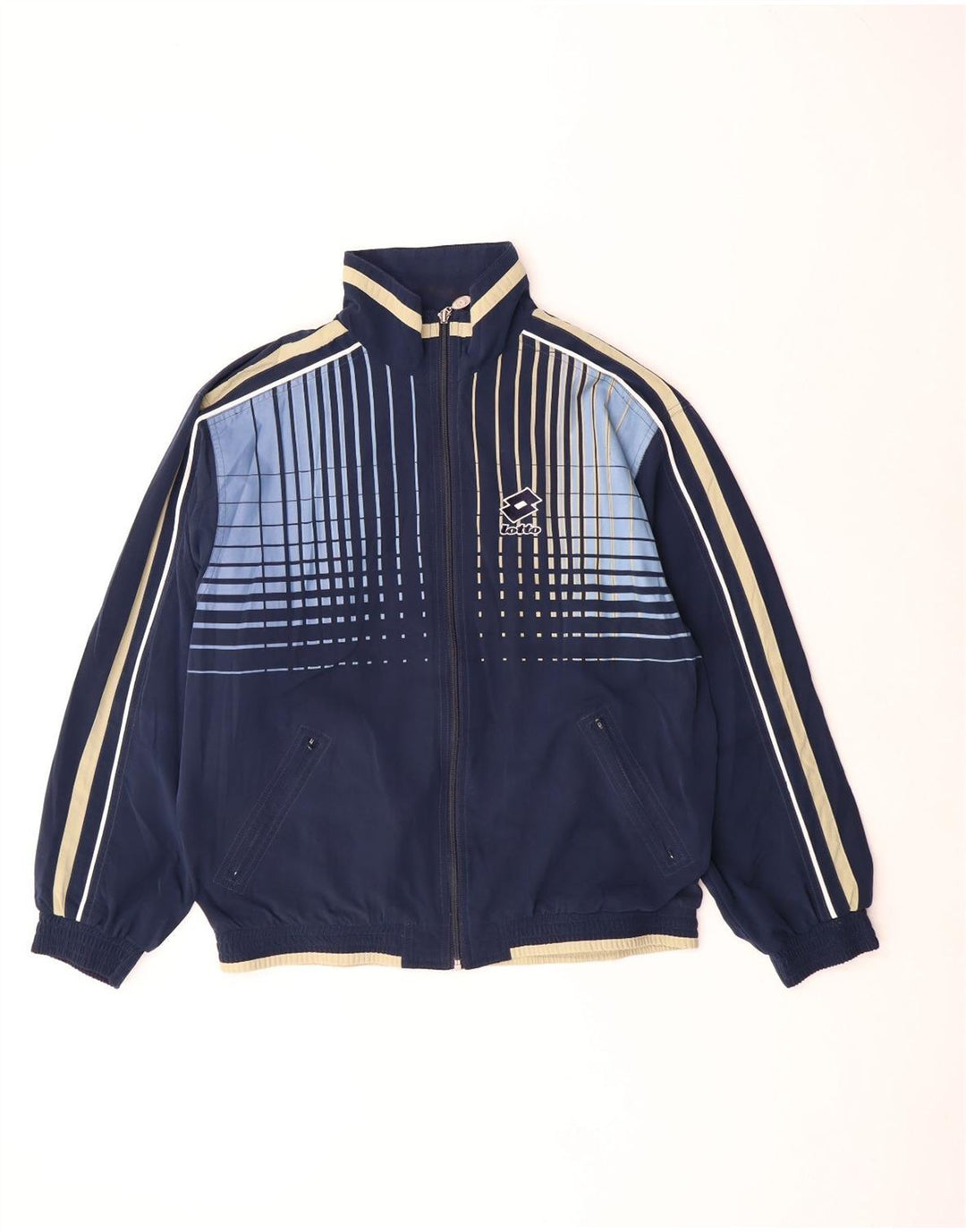 Lotto Veste de survêtement pour homme UK 38/40 Bleu marine moyen Polyester