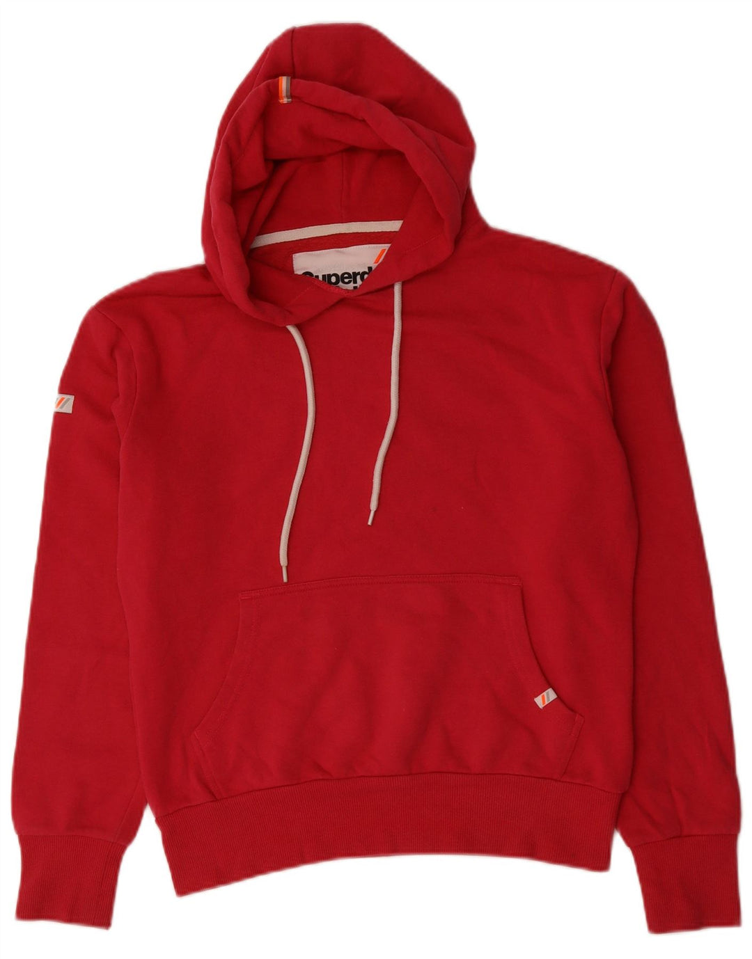 Superdry Pull à capuche surdimensionné pour femme UK 10 Petit coton rose