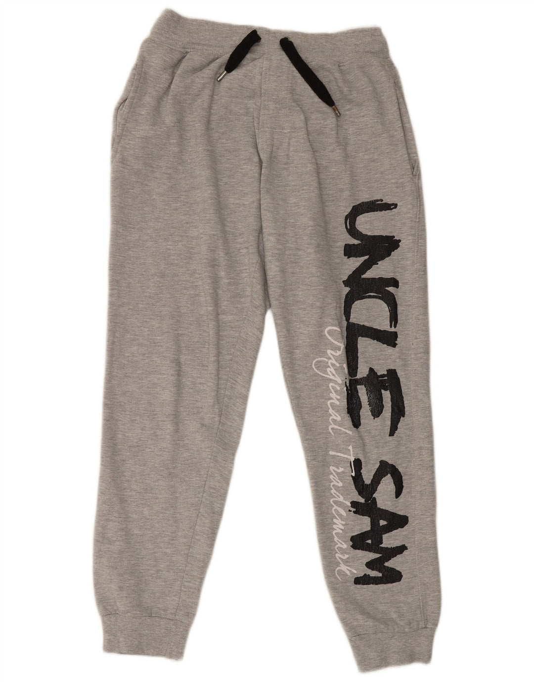 Oncle Sam Pantalon de survêtement graphique pour homme, jogging, grand gris moucheté