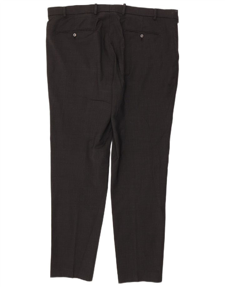 Marks & Spencer Pantalon de costume slim coupe ajustée pour homme W40 L33 Gris laine