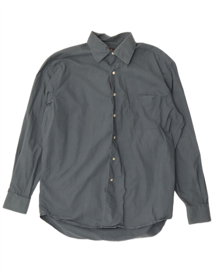 Fay Chemise Homme Large Vert Coton