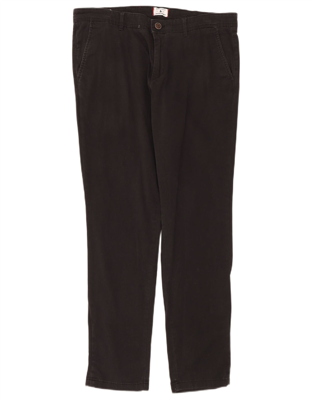 Jack & Jones Pantalon Chino Slim Homme W36 L32 Noir