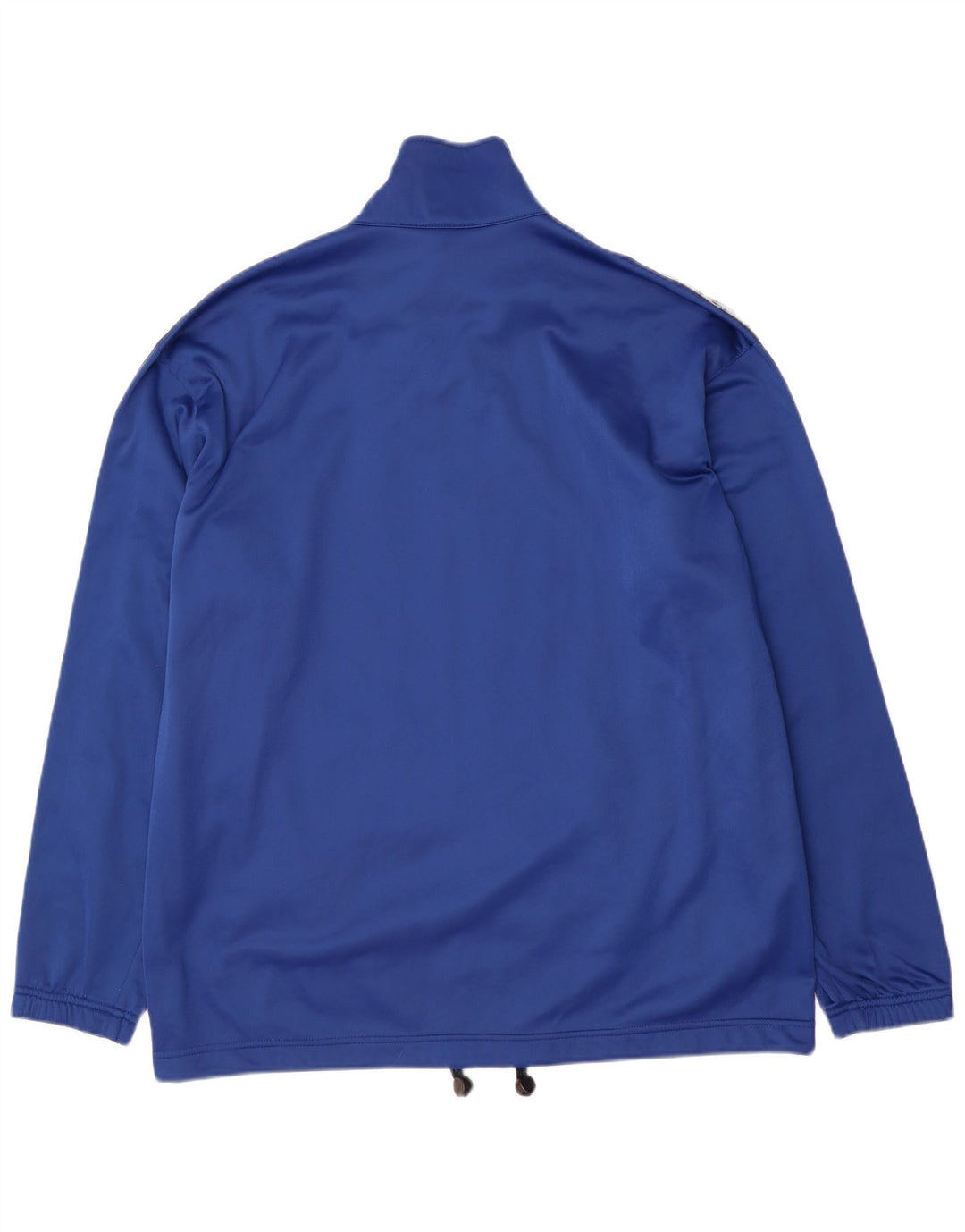 Asics Veste de survêtement graphique pour homme XL Bleu Colorblock Polyester