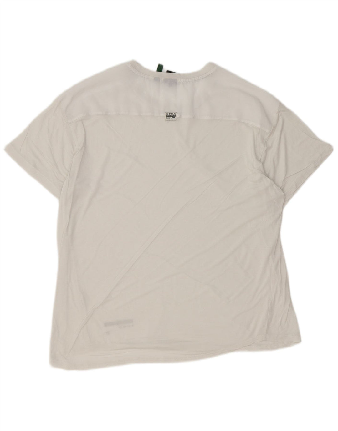 G-Star T-Shirt Homme Haut Large Blanc