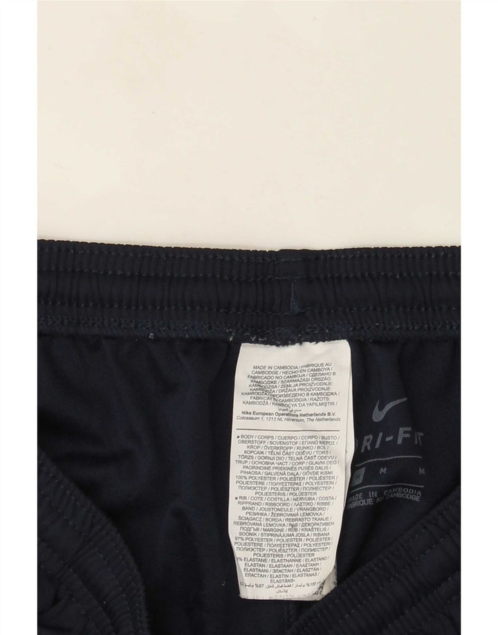 Nike Pantalon de survêtement Dri Fit pour homme Bleu marine moyen Polyester
