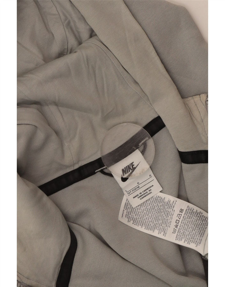 Nike Garçon Zip Sweat à capuche Pull 12-13 ans Grand Gris Coton