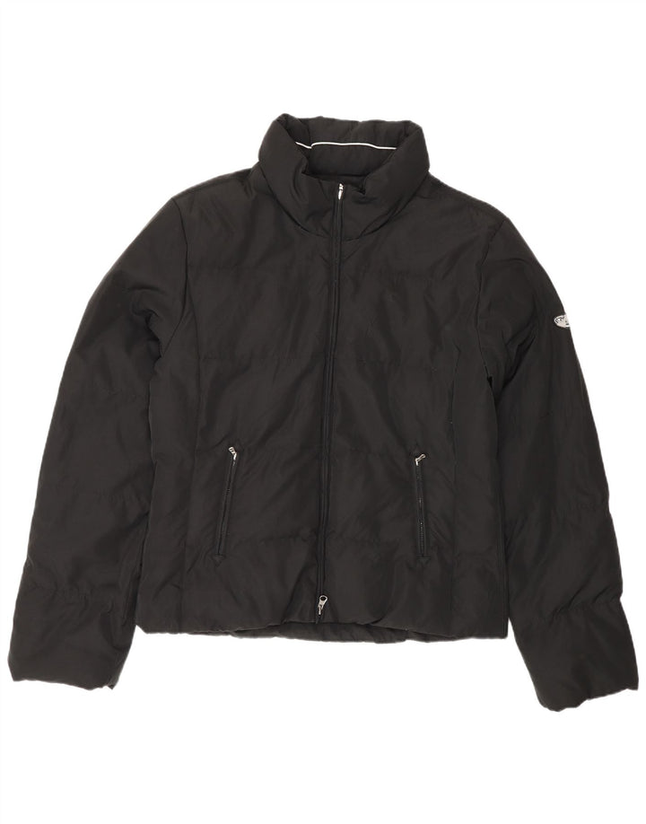 Champion Veste matelassée pour femme UK 16 Large Noir Polyester