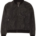 Superdry Veste de survêtement pour femme UK 14 Medium Black Camouflage