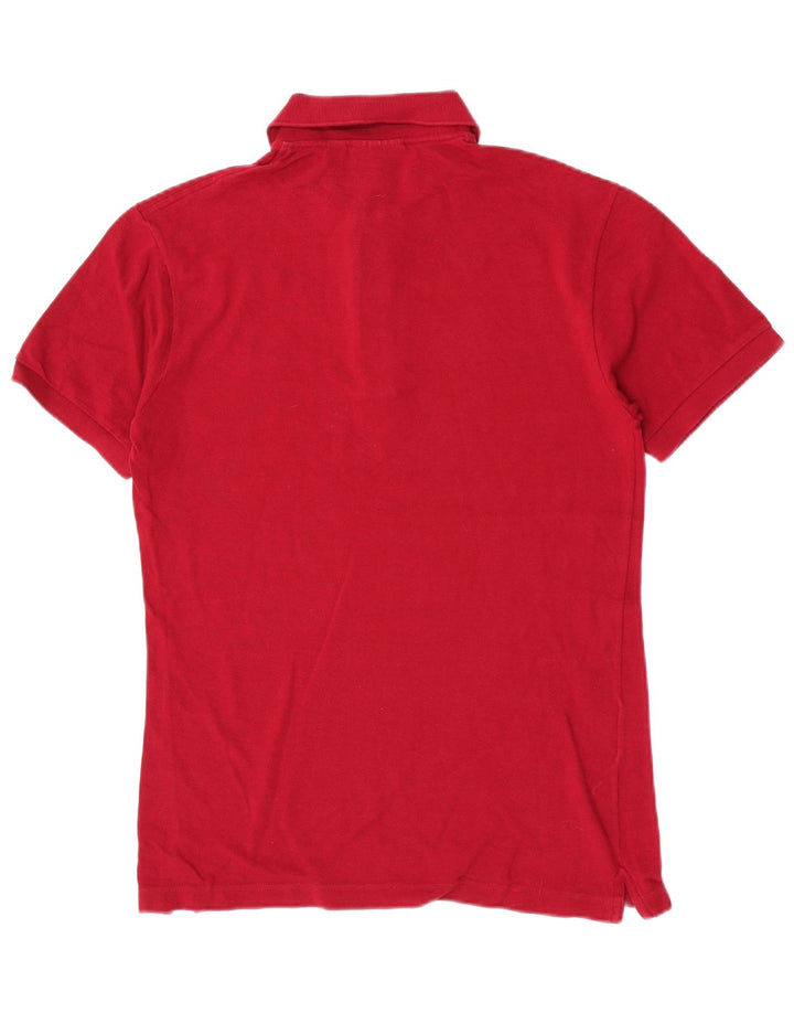 Lacoste Polo Slim Fit pour homme Taille 4 Coton rouge moyen
