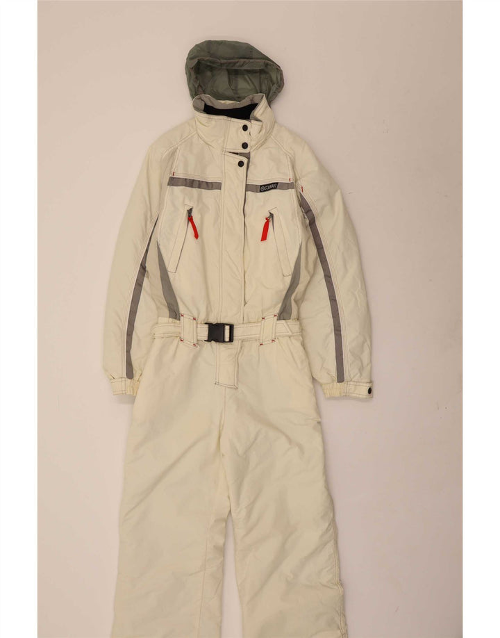 Colmar Combinaison De Ski À Capuche Femme IT 44 Beige Moyen
