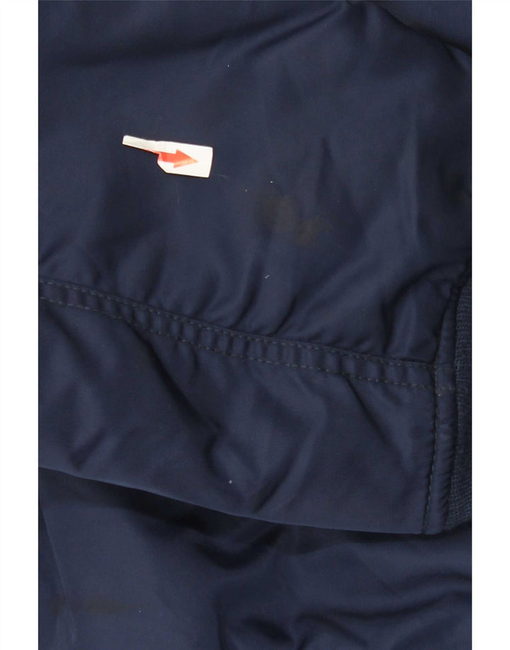 Pull & Bear Veste Bomber Homme UK 38 Bleu Marine Moyen Colorblock