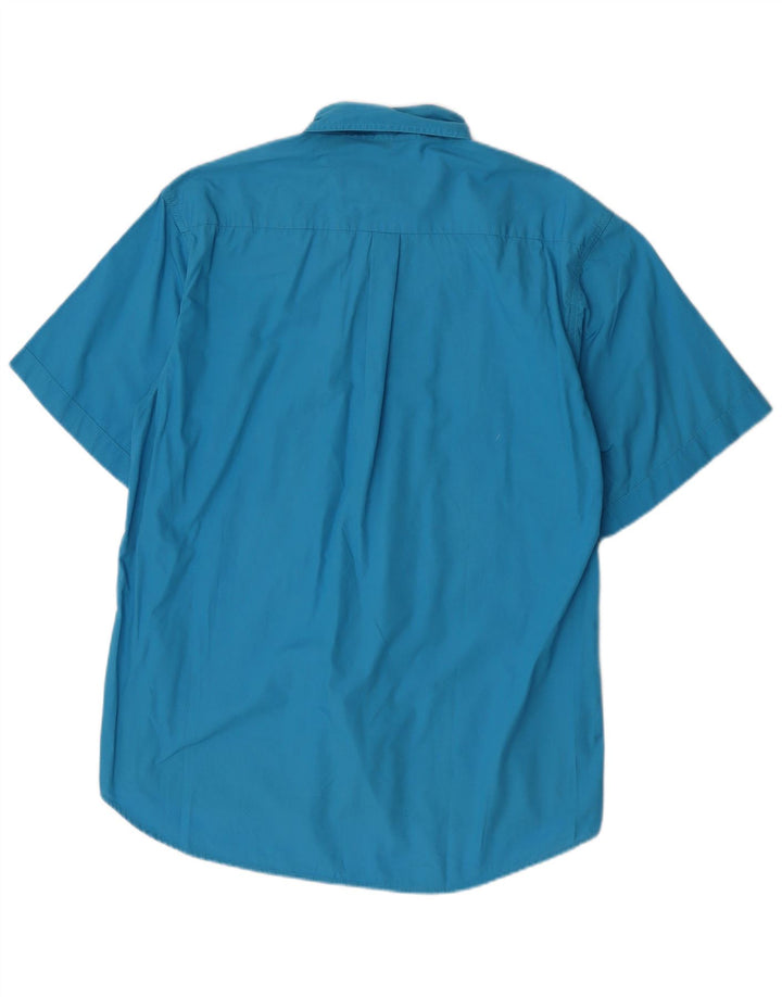 Levi's Chemise à Manches Courtes Homme Bleu Moyen Coton