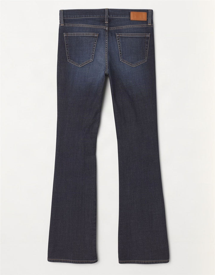 Gap Jean Bootcut Long Femme W26 L32 Bleu Marine Coton