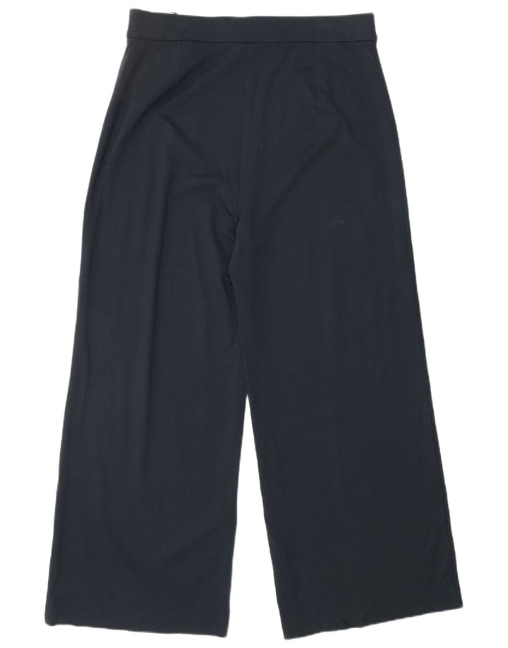 MARKS & SPENCER Pantalon décontracté pour femme UK 16 Large W33 L27 Bleu marine