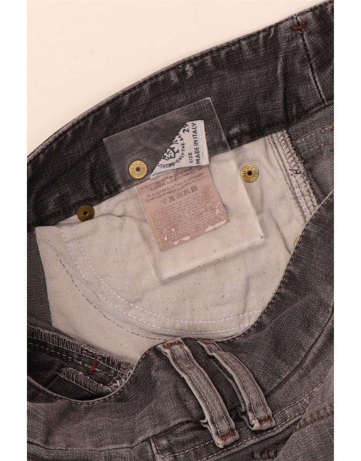 Jean Slim Femme Diesel W29 L31 Gris Coton