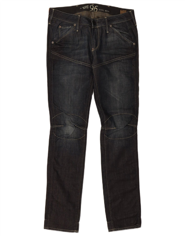 G-Star Jean Slim Femme W28 L32 Bleu Marine Coton