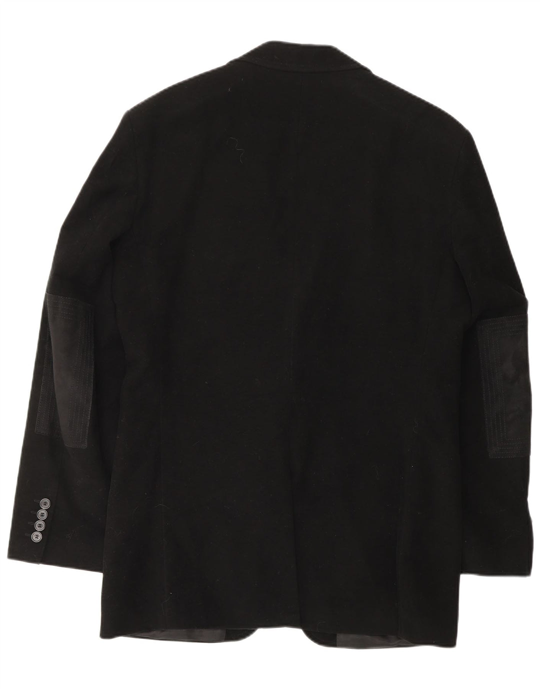 HUGO BOSS Veste Blazer 2 Boutons Homme EU 48 Coton Noir Moyen