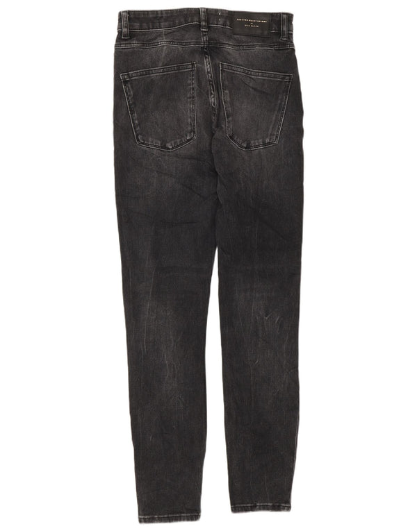 Zara Jean skinny taille haute pour femme EU 36 XS W26 L28 Gris