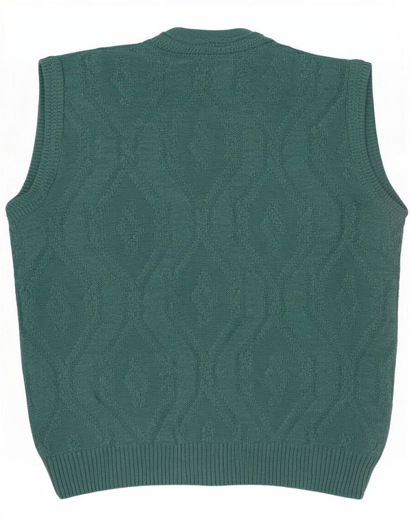 North Pole Cardigan sans manches pour homme Vert Taille L