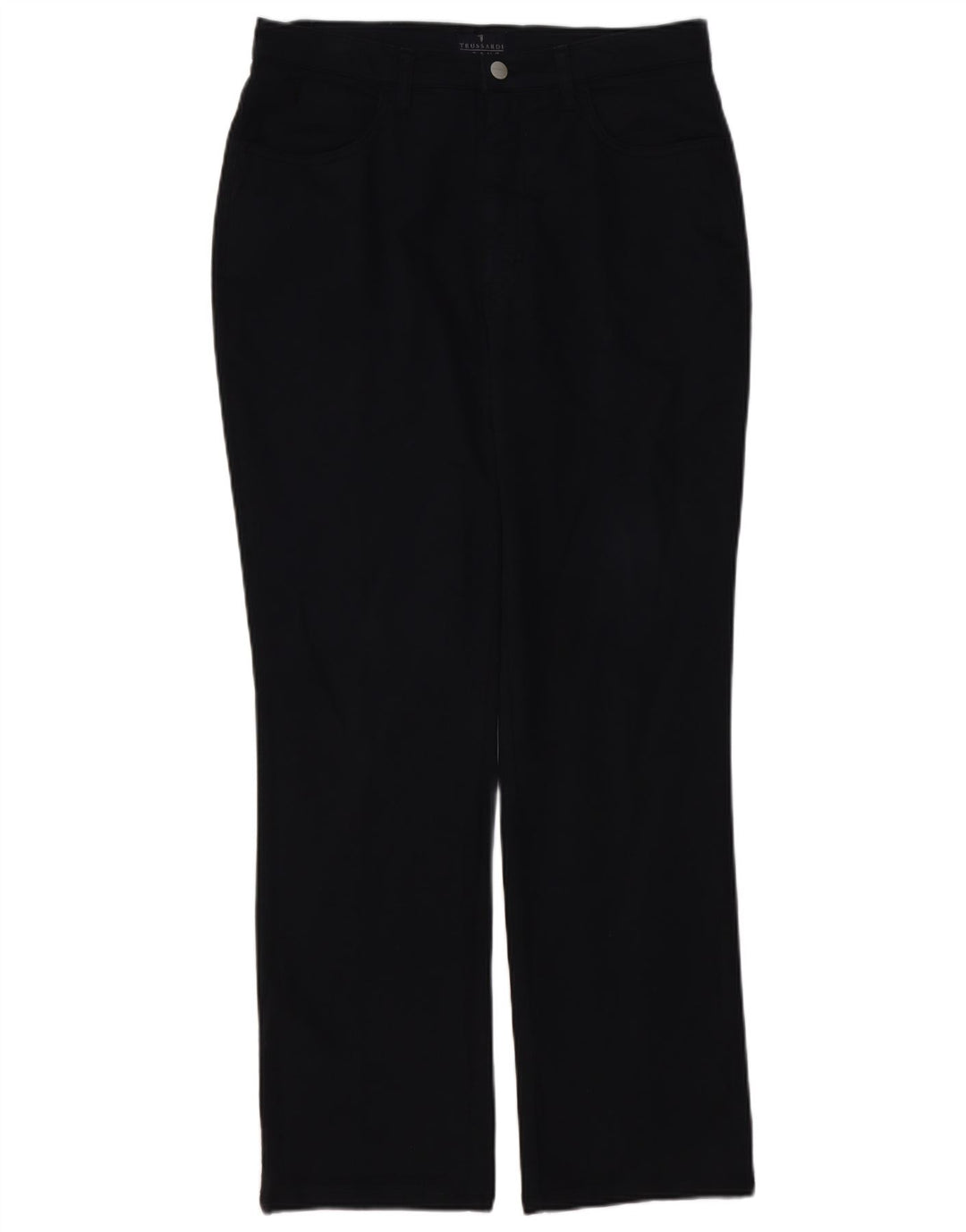 TRUSSARDI Pantalon décontracté fuselé W34 L30 Noir Coton Femme