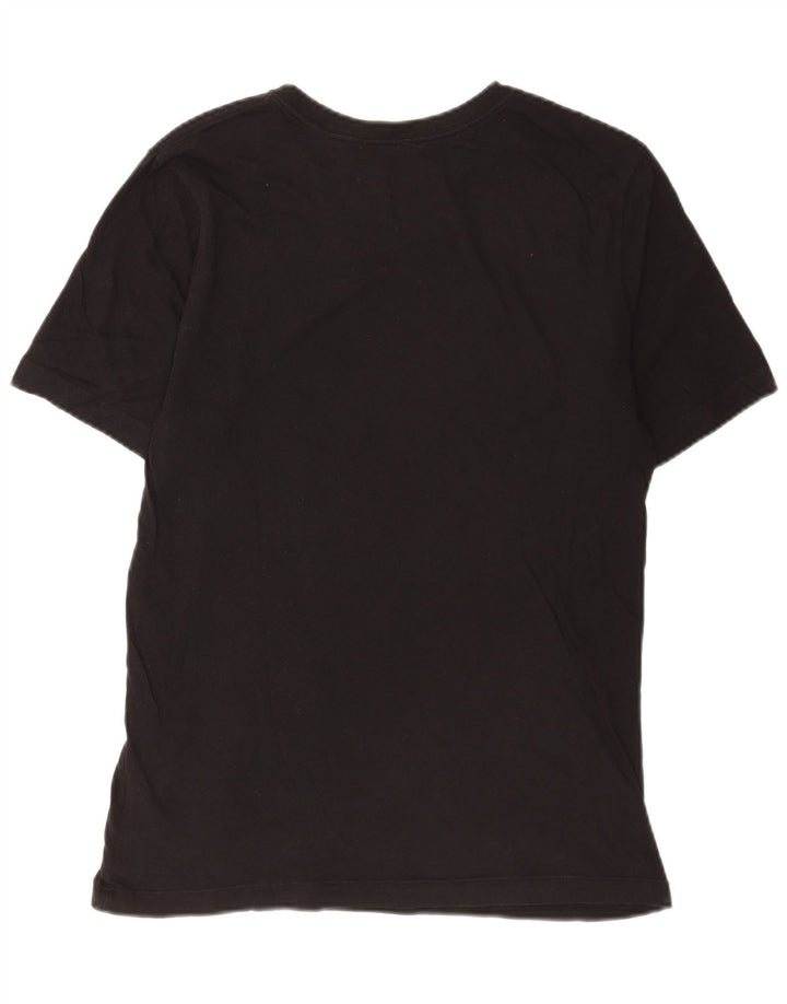 Nike T-shirt graphique pour homme en coton noir Taille S