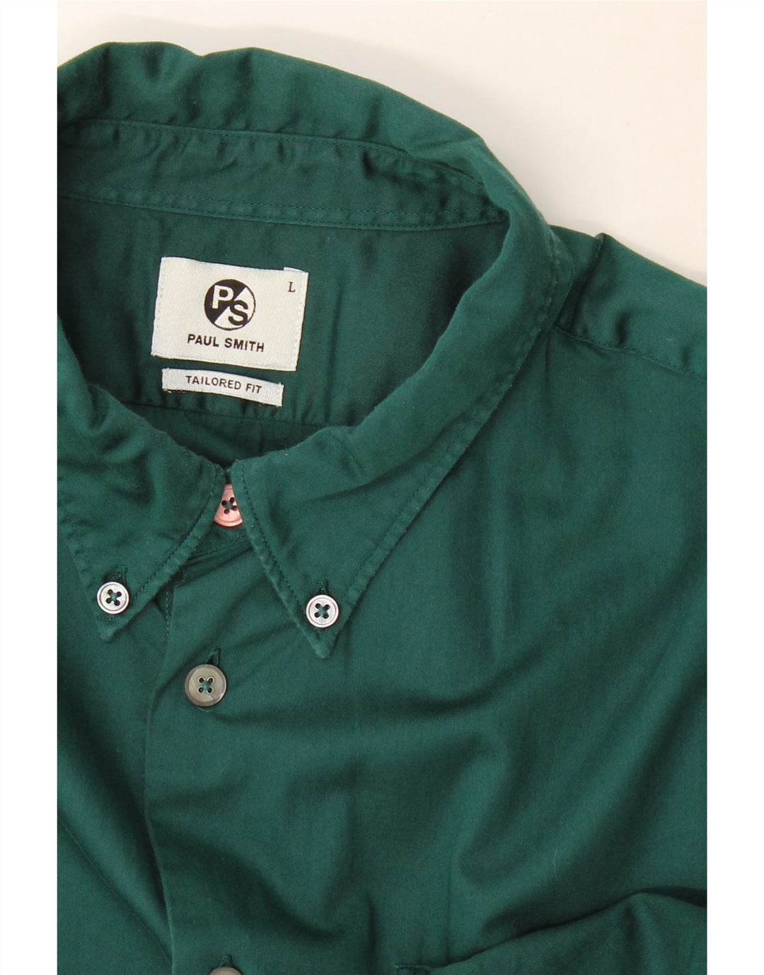 Paul Smith Chemise Coupe Ajustée Homme Grand Vert