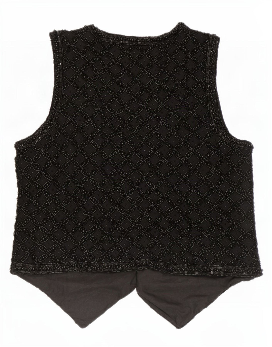 gilet femme vintage UK 14 Moyen Noir