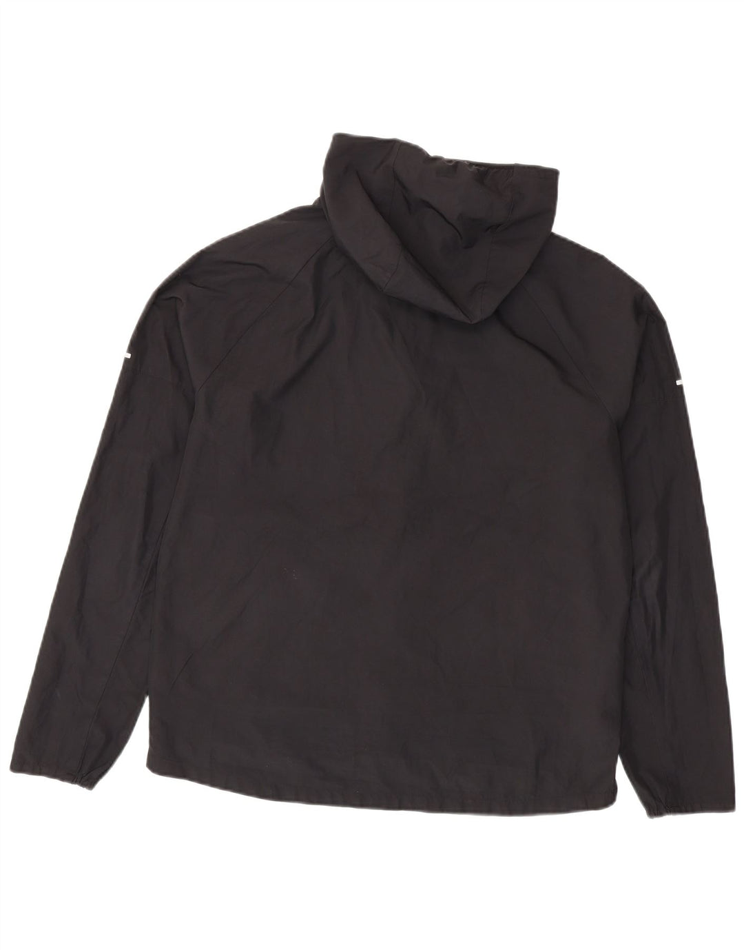 NIKE Veste de pluie à capuche pour homme UK 38 Medium Noir Polyester